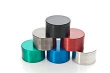 1PCS 4 Layers Big 75mm Metal Herb Herbal Grinder for Tobacco Pepper Hand Muller Smoking Pipe Wholesale Mill Crusher Grinder