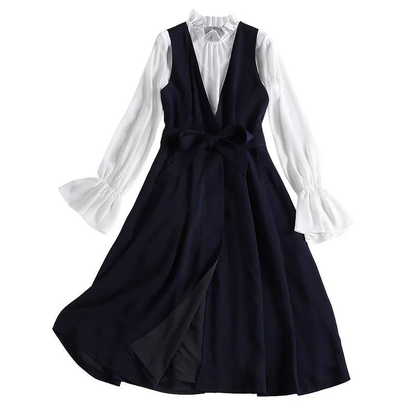 

Early autumn fashion commute 2019 new women's two-piece set female elegant 2 pieces set clothes