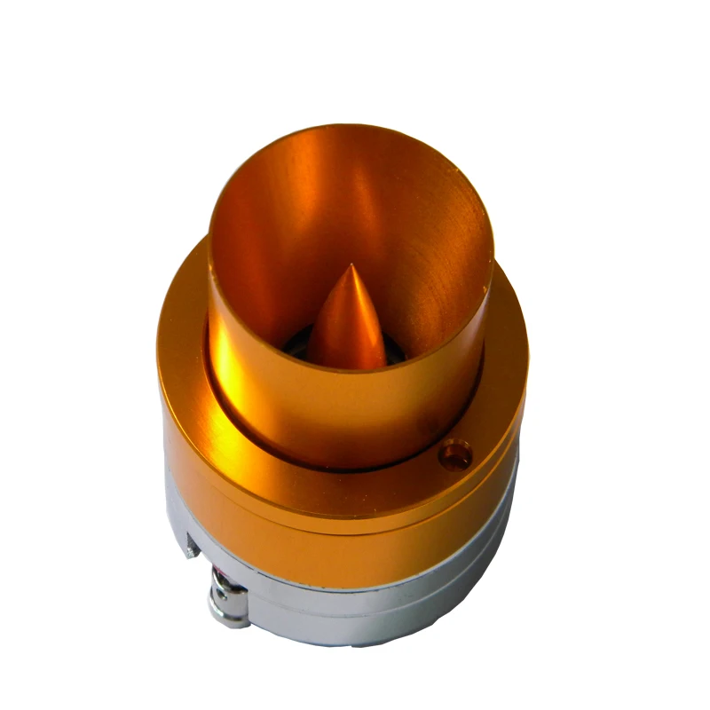 

High-end 2pcs/lot 1500W 4Ohm Car Bullet Core Horn Loud Speakers Tweeter Aluminum Acoustic Trumpets Auto Gold Treble Driver