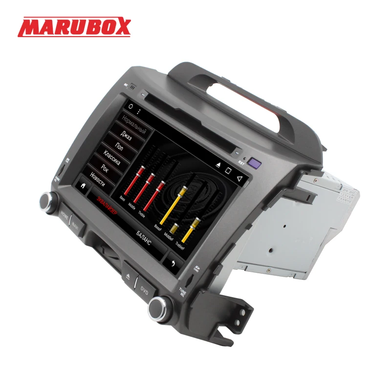 Best MARUBOX 2Din Android 7.1 For Kia Sportage 2010 2011 2012 DVD Stereo Radio GPS Navigation Audio Car Multimedia Player 8A201DT3 4