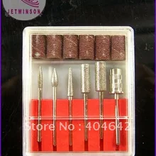 1 Набор ногтей Электрический Маникюр Педикюр Дрель пилка инструмент Биты