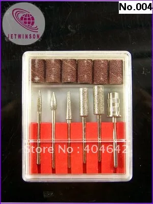 

1 SET NAIL ART ELECTRIC MANICURE PEDICURE DRILL FILE TOOL BITS