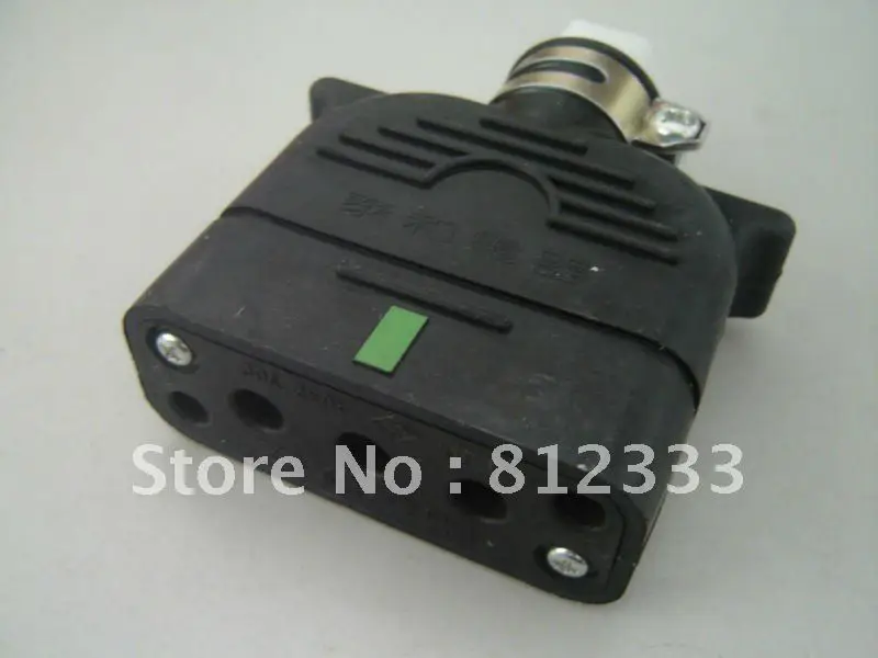 

JAPAN NICHIYU 37010-10870 30A 250V FEMALE AC BATTERY CHARGER PLUG FORKLIFT CONNECTOR TOYOTA NICHIYU TCM KOMATSU SHINKO SUMITOMO