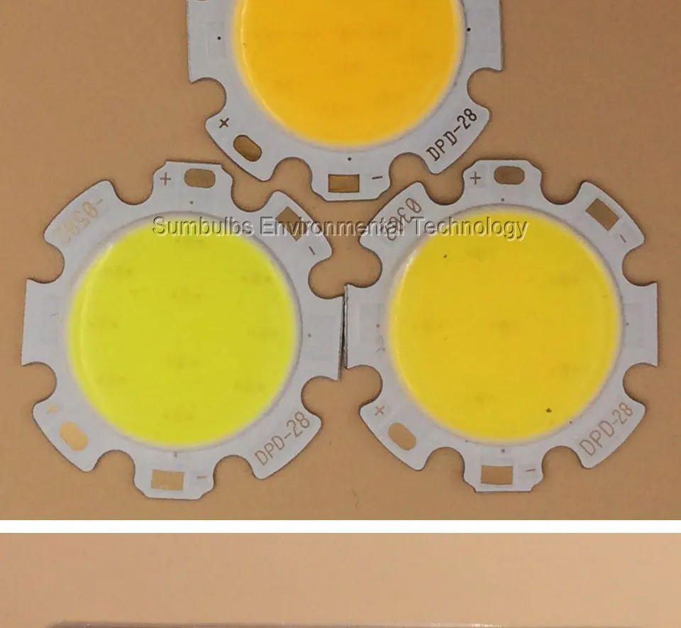 28mm 3W 5W 7W 10W 12W LED Chip On Board Light Source For Spotlight Downlight Warm Natural Cold White cob (4)