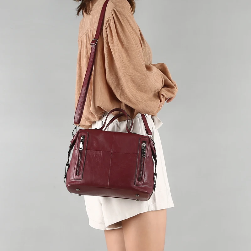Glorria, мягкие кожаные сумки, женские сумки известных брендов, подушка, сумка-мессенджер, женская большая сумка через плечо, сумки на плечо для женщин