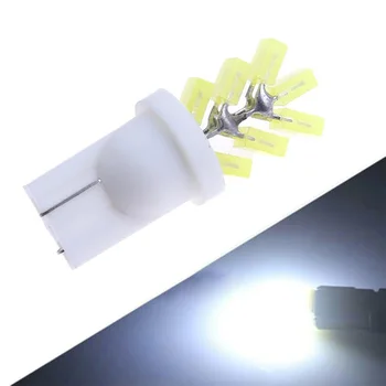 

10pcs 12V 1.5W 7 Chips White COB LED Tree Shape Car Interior Decorative Lights Side Wedge Lights