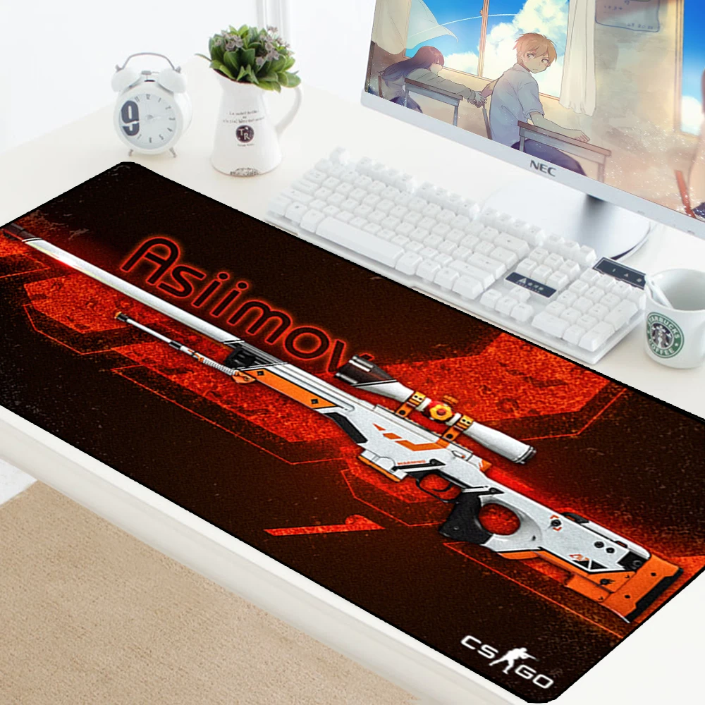 Large Game Mouse Pad Mat Laptop Gaming Mousepad Anti-slip Natural Rubber Grande Gamer Mouse Pad Fashion Office Desk Computer Pad