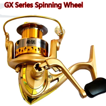 

GX Series High Speed Fishing Reels G-Ratio 5.1:1 Bait Folding Rocker Spinning Wheel Fishing Reel Carpa Molinete De Pesca
