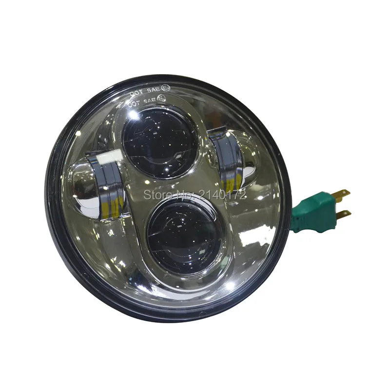 

5 3/4" waterproof led headlights 5.75 inch 40W LED Projector daymaker headlight for harley Sportster,Dyna