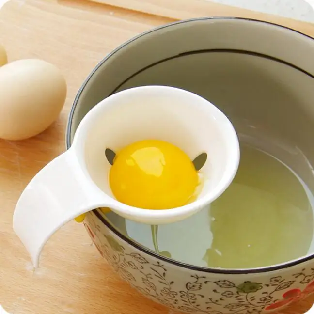 Яйцо белое яйцо отделитель желтка 5 шт./лот Инструменты для выпечки яиц с силиконовым прилипшим сепаратором яиц