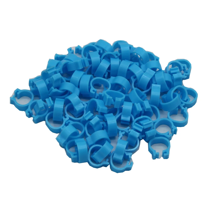 Pigeons Rings 8mm Bayonet Identification Ring Opening Pigeon Ring Color Pigeon Foot Ring Pigeon Supplies Bird Appliances 100 Pcs - Image 6