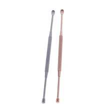 Новая одежда для маленькой девочки 2 шт./компл. приспособление для чистки ушей вперёд сделан вытяжка из нержавеющей иглы антибактериальные Очищение акне очистки удаления уха инструменты для ухода за глазами