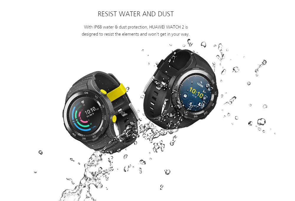 Huawei Watch 2 Smart sports watch Supports LTE 4G Phone Call For Android iOS with IP68 waterproof Heart Rate Tracker NFC GPS (11)