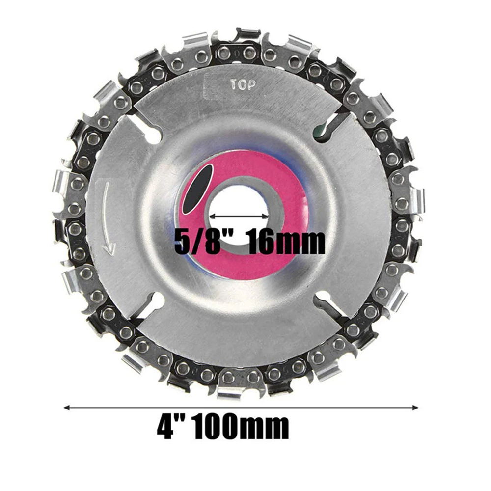 Шлифовальный диск и цепь резьба по дереву диск для использования с " 5" или 4-1/" угловые шлифовальные машины
