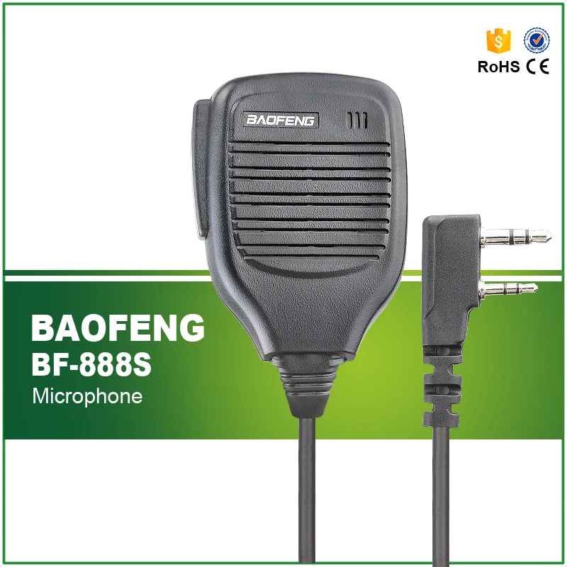 Сверхмощный динамик микрофон PTT для Baofeng Wouxun TYT двухстороннее радио UV-5R KG-UV8D |