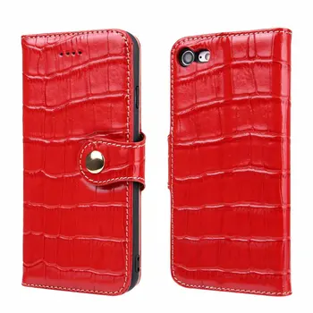 

BuzzLee Luxury Retro Genuine Leather Case For iPhone X Xs XR Xs Max Cover Flip Stand Leather Wallet Case for iPhone 7 8 Plus