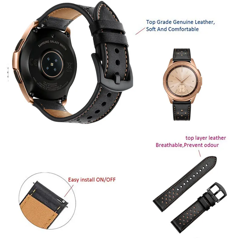 Gear S3 Frontier ремешок для samsung Galaxy Watch 46 мм/Активный 22 мм ремешок для часов huawei Watch gt ремешок amazfit gtr 47 мм/ремешок Bip