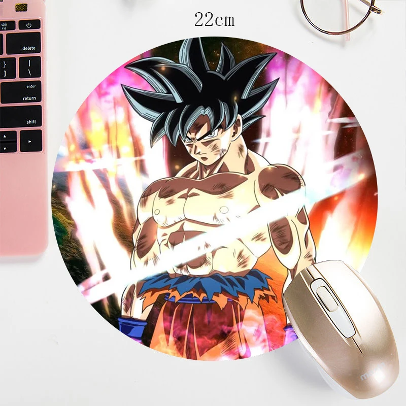 

Small Size Animation 22X22CM Mouse Pad Dragon Ball Super Non-Skid MousePad for Gaming Gamer Office Laptop Notebook mat