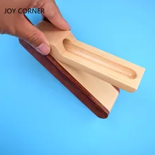 New foldable Wooden Pencil Case For One Pen Storage Box Creative Wooden Pencil Box Multifunction Office