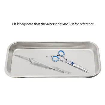 

Disinfection Device Sterilizer Box Dental Nail Tool Eyebrow Lip Tattoo Dental Instrument Bending Tray Stainless Steel