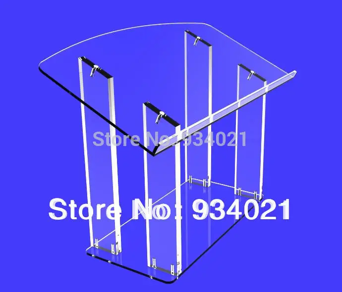 Clear Acrylic Podium plexiglass