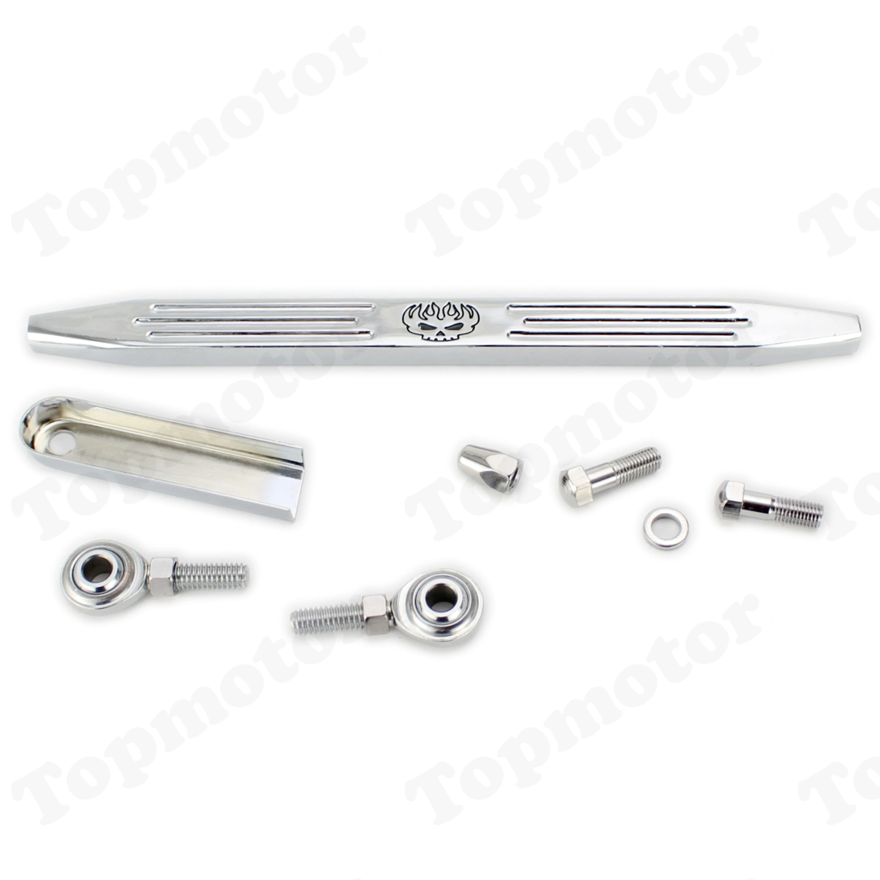 Chrome Motorcycle Gear Shift Linkage For Harley Softail Fatboy Electra Glide Road King Touring