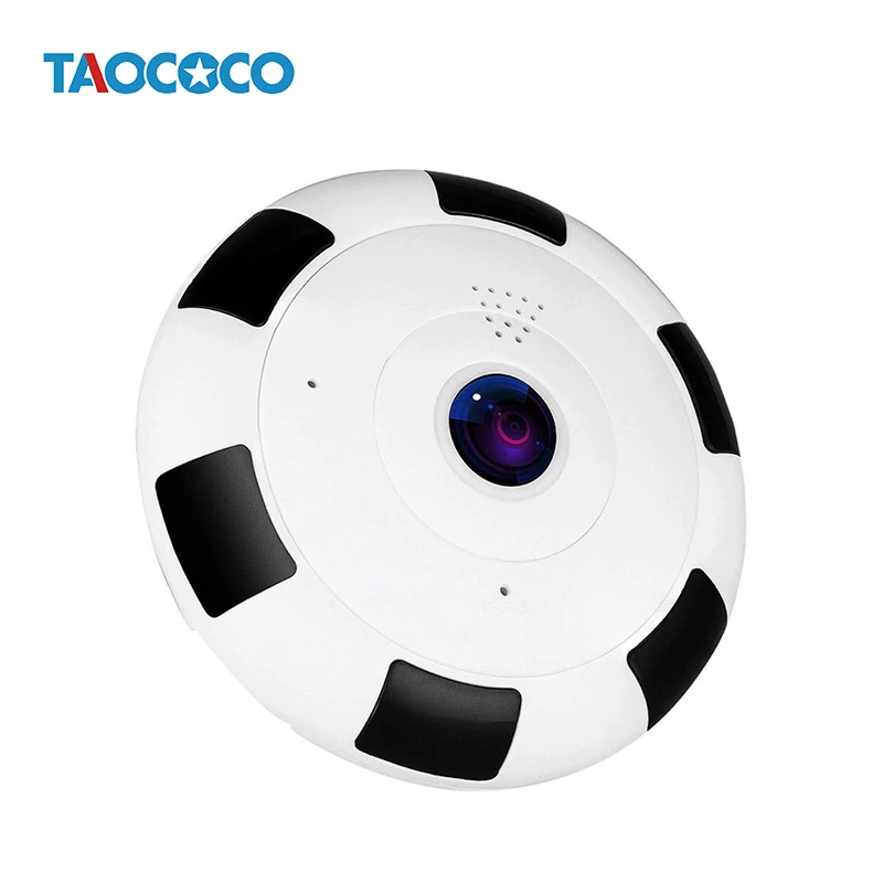 

TAOCOCO Fisheye WiFi IP Camera Wireless 360 Degree Panoramic Home Security Camera 960P Night Vision Surveillance CCTV Camera
