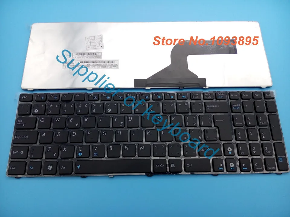 Новый Чешский Клавиатура для ноутбука Asus N50 N53S N53SV K52F K53S K53SV K72F K52 A53 A52J U50 G51 N51