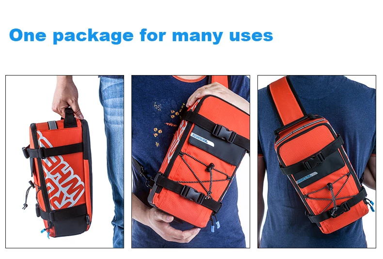 Top ROSWHEEL 5L Bicycle Carrier Bag Rack Trunk Bike Luggage Back Seat Pannier Outdoor Cycling Storage Handbag Shoulder Strip 141276 4 Top ROSWHEEL 5L Bicycle Carrier Bag Rack Trunk Bike Luggage Back Seat Pannier Outdoor Cycling Storage Handbag Shoulder Strip 141276 4