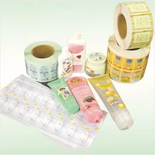 Цена производителя водостойкая прозрачная виниловая наклейка моющее средство этикетка