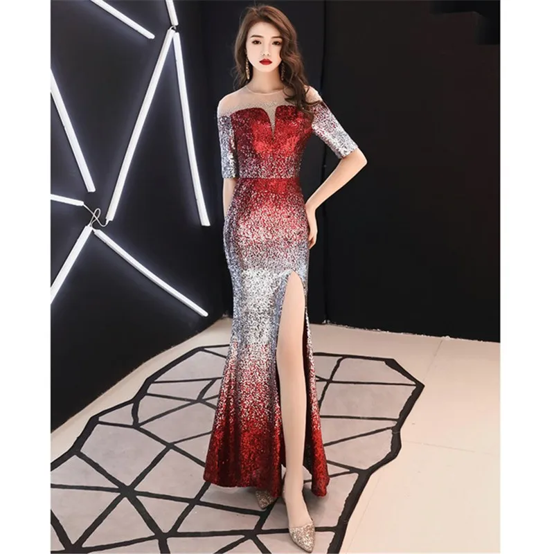 Вечерние платья для выпускного вечера vestidos de festa robe de mariage vestidos de novia abendkleider quinceanera robe de soiree SM101 - Цвет: Red