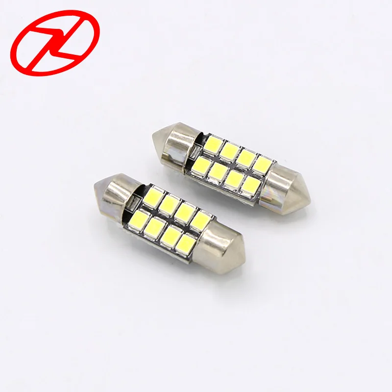 

2PCS 31mm Festoon DC 12V Universal LED Car Dome Reading Lights License Plate/Door/Backup Lights