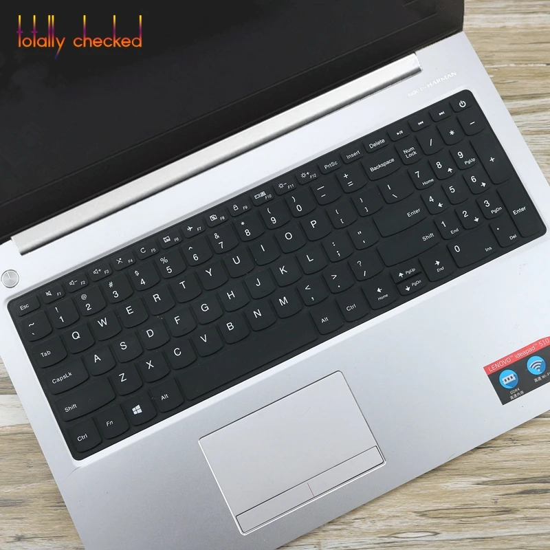 Силиконовый чехол-клавиатура для ноутбука lenovo IdeaPad 15," 330 330s 340s 520 130 S145 L340 S340 15IWL 15API