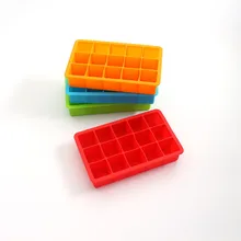 DIY креативный 15 Сетка Силиконовый поднос для льда квадратная форма для льда Фруктового мороженого аксессуары для кухни с барной стойкой Forma