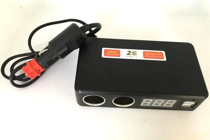 C20 Автомобильный GPS аксессуар батарея проверки напряжения светодиодный дисплей 2