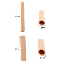 1 шт., 15 см, 10 см, защита от боли в ногах для пальцев, стельки для ухода за ногами, тканевая гелевая трубка, повязка, защита пальцев и пальцев ног, уход за ногами