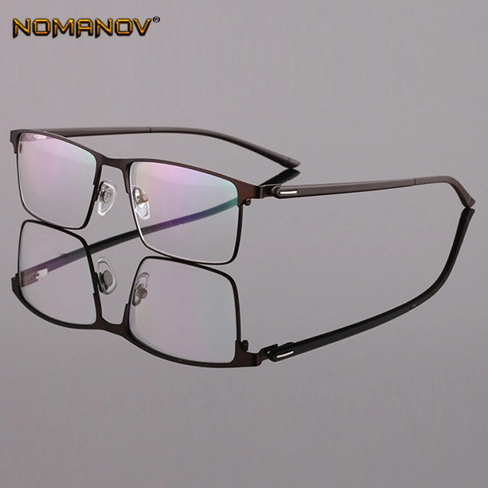 made optical prescription glasses photochromic Classic large Titanium alloy full-rim frame myopia short sight reading