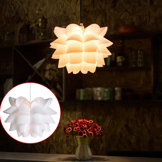 Newest Five Layer Lotus Lamp Shade Easy To Clean Decoration Covers For Chandelier Table