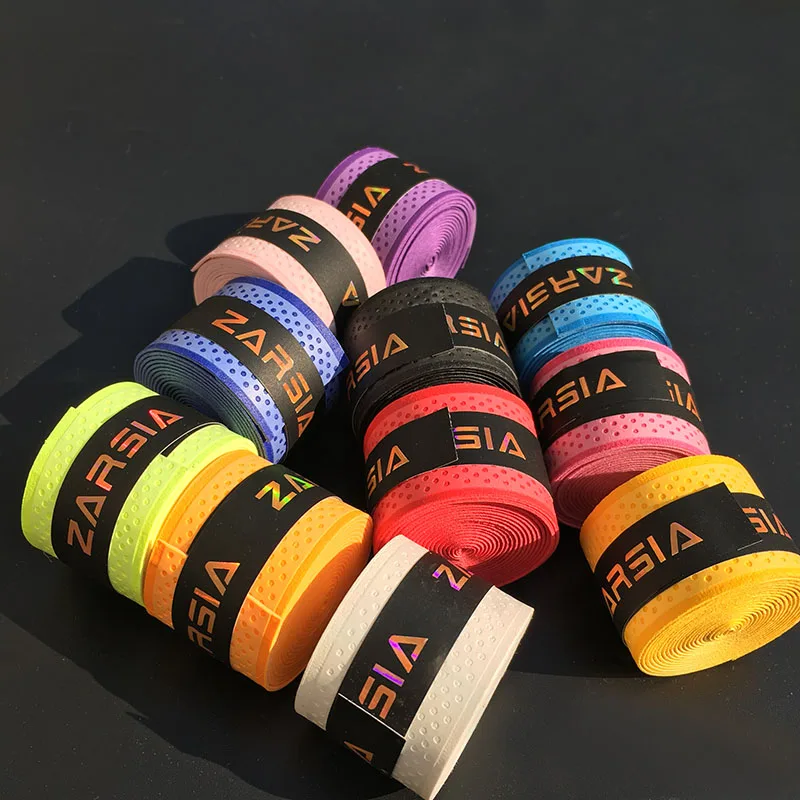 60 pcs ZARSIA ضغط نقطة تنس مضرب قبضة الجافة يشعر مضرب كرة الريشة Overgrip 11 الألوان 60 pcs ZARSIA ضغط نقطة تنس مضرب قبضة الجافة يشعر مضرب كرة الريشة Overgrip 11 الألوان