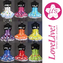 9 Members Love Live Cyber Idolized LED Gaming Awaken Minami Kotori Uniforms Nico Maki Eli Cosplay Costume With Light LoveLive