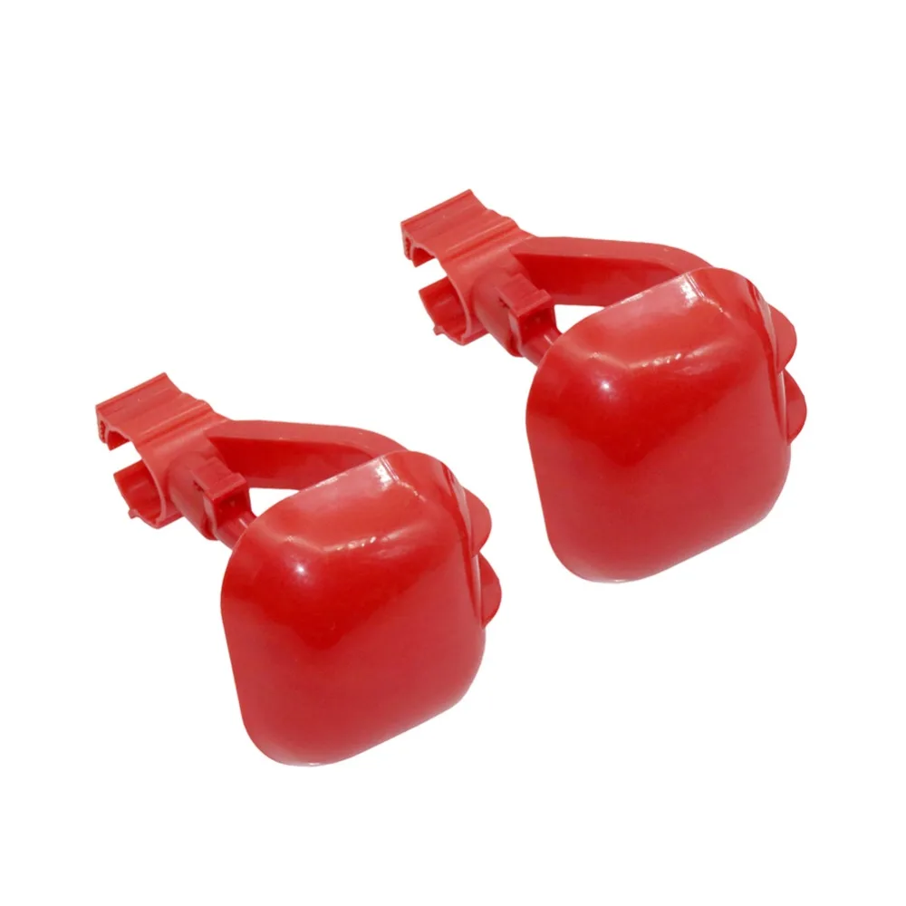 Poultry Hanging Cup Drinking Fountains Birds Coop Feed Poultry Water Drinking Cups 25mm Tube Diameter Chicken Water Bowl Nipple