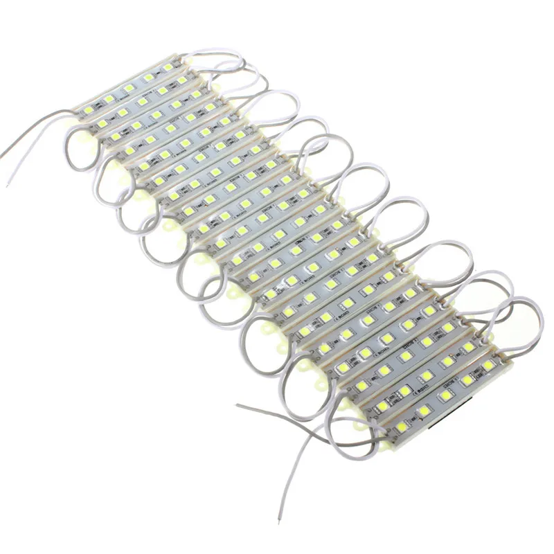 

Smuxi SMD 5050 LED Module 100 LED Light Waterproof Hard LED Strip Bar Light DC12V Lamp