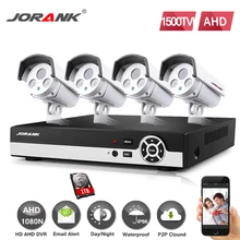 4CH HD HDMI P 1080 P DVR AHD камера безопасности системы indoor720P ИК водостойкая камера видеонаблюдения Открытый DIY дома товары теле и видеонаблюдения наборы