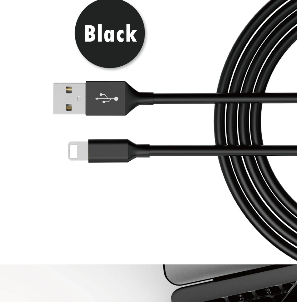 NOHON USB Cable Charging Cable For iPhone X XS MAX XR 8 7 5s 6 6S Plus For ipad Mini 1 2 3 4 TPE Data Sync Lighting Charger Line (13)