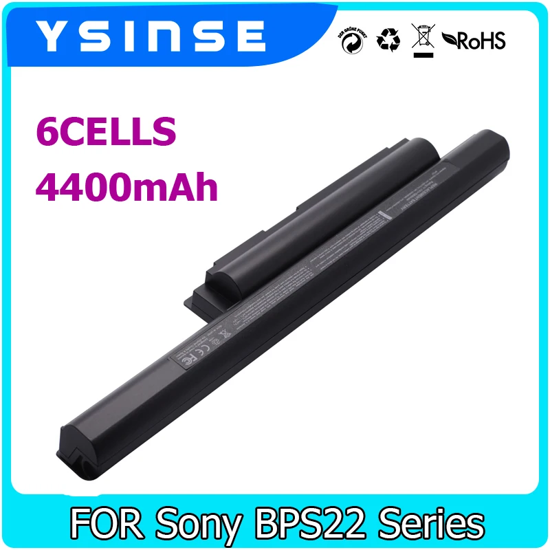

YSINSE Laptop Battery For SONY BPS22 VGP-BPS22 VGP-BPS22A SONY VAIO VPC-E1Z1E VPC-EA1 EA16E EA1S EA45FG/B EA1Z1E EA27EC