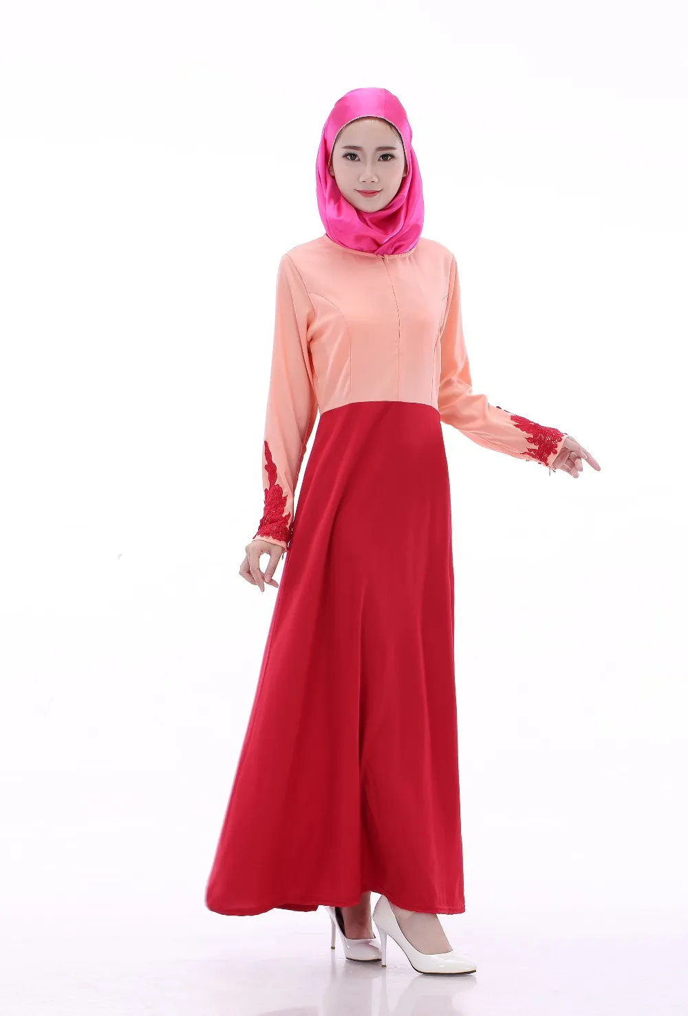Абаи Турецкая женская одежда мусульманское платье Исламская Абаи джилбаба мусульмане Vestidos Longos хиджаб одежда Дубай мусульманская абайя
