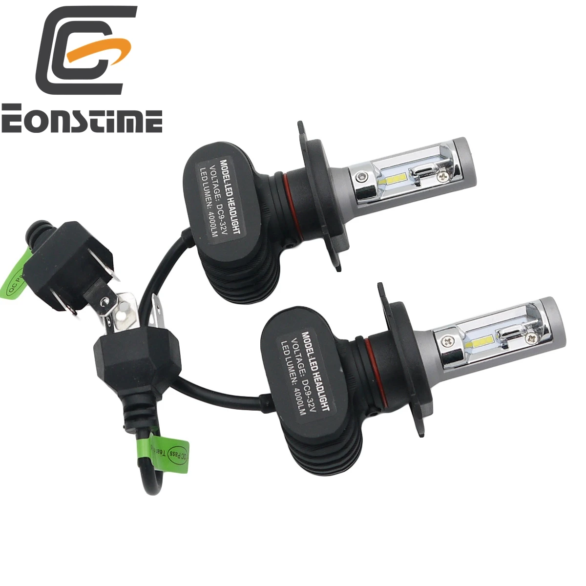 Eonstime 2Pcs 9005 HB3 H8 H11 H4 H7 Led H1 Auto Car Headlight S1 50W 8000LM