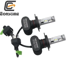 Eonstime 2Pcs 9005 HB3 H8 H11 H4 H7 Led H1 Auto Car Headlight S1 50W 8000LM