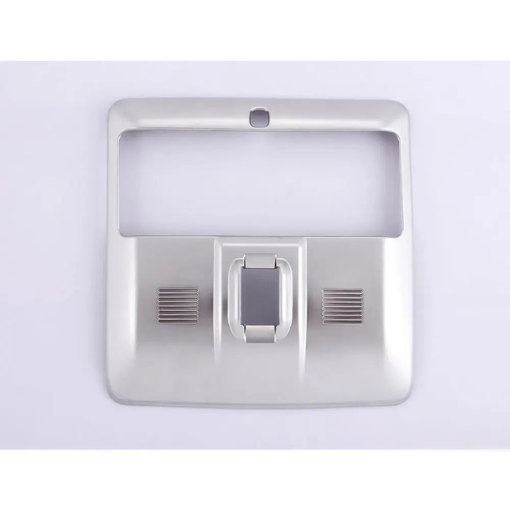 

Car Interior ABS Front Reading Light Lamp Trim Cover Frame Decoration For Land Rover LR4 Discovery 4 2014 2015 Car Styling