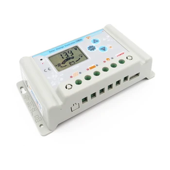 

10A 30A 36V 48V 60V wincong sl03-4810a sl03-4830a solar Charge Controllers with USB LCD Li Li-ion lithium LiFePO4 batteries